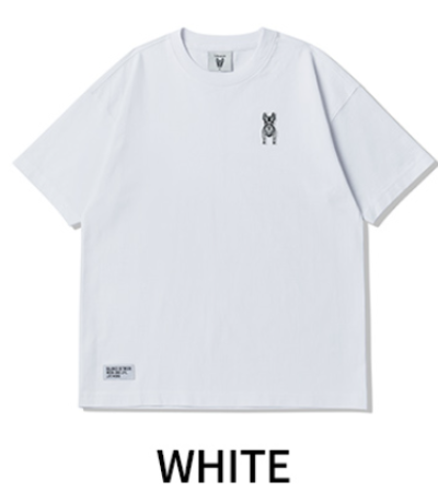 [LifeWork]2023 NEW OVER FIT Silicone Radok Short Sleeve T-shirt