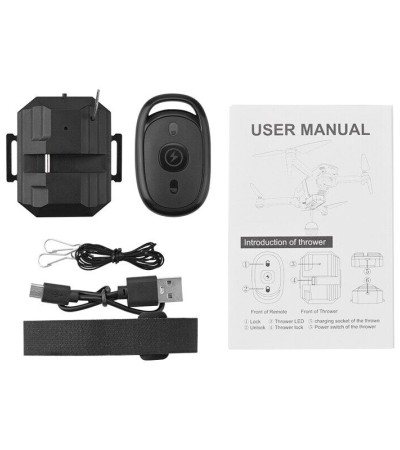 投掷空投空投器交付DJI Mavic 3/Mini 3 Pro/MINI3/Mavic Air 2/Air 2S，FIMI X8SE无人机负载750G配件